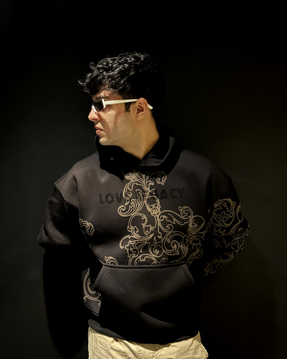 BAROQUE SKULL HOODIE