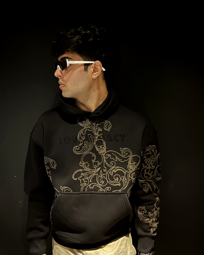BAROQUE SKULL HOODIE