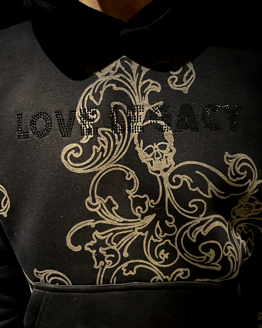 BAROQUE SKULL HOODIE