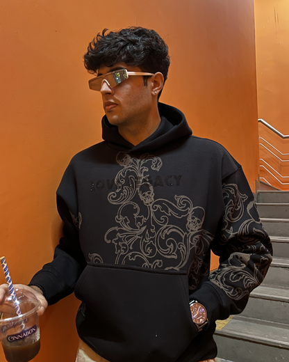 BAROQUE SKULL HOODIE