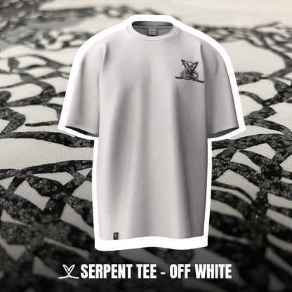 SERPENT TEE - OFF WHITE