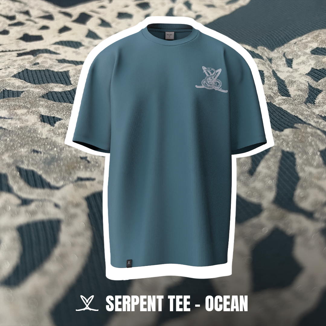 SERPENT TEE - OCEAN