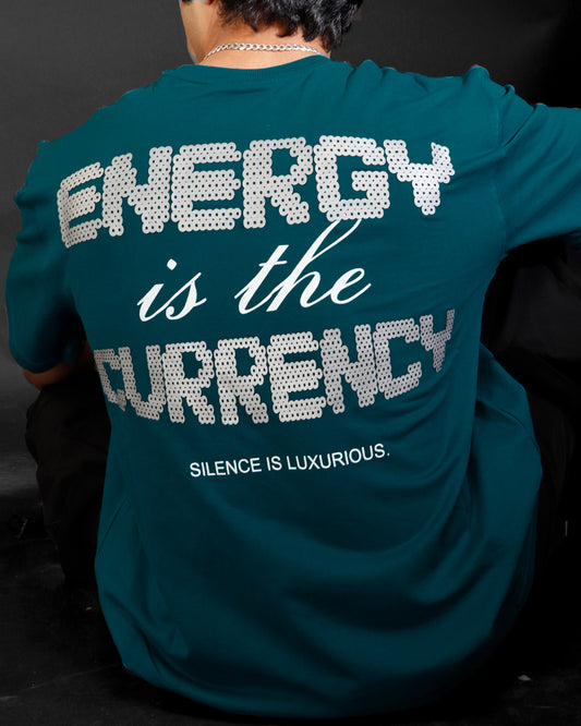 CURRENCY TEE - TEAL